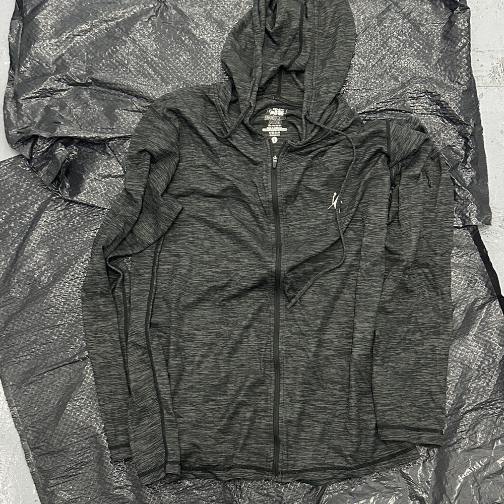 Women's Black Zip-Up Hoodie